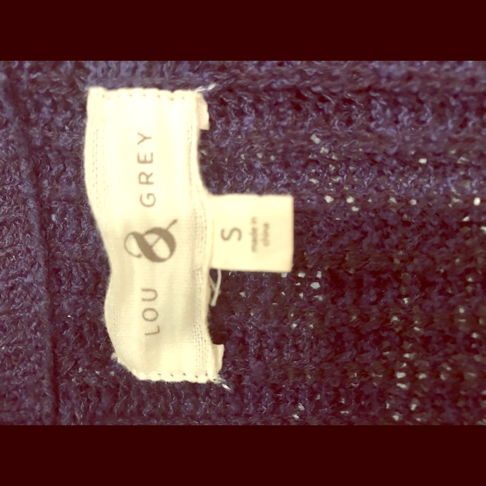 Navy sweater